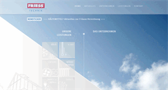 Desktop Screenshot of friess-klima.de